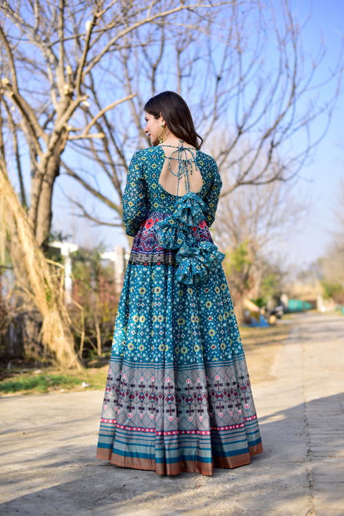 Aayaa 4 Festive Wear Wholesale Long Gown Collection
